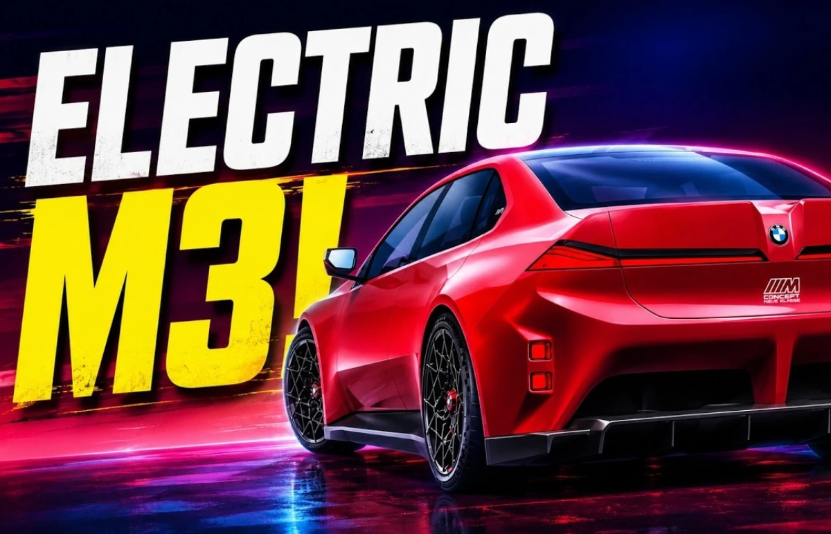 The newest concept from BMW illustrates the potential design of an all-electric M3. Featured Image